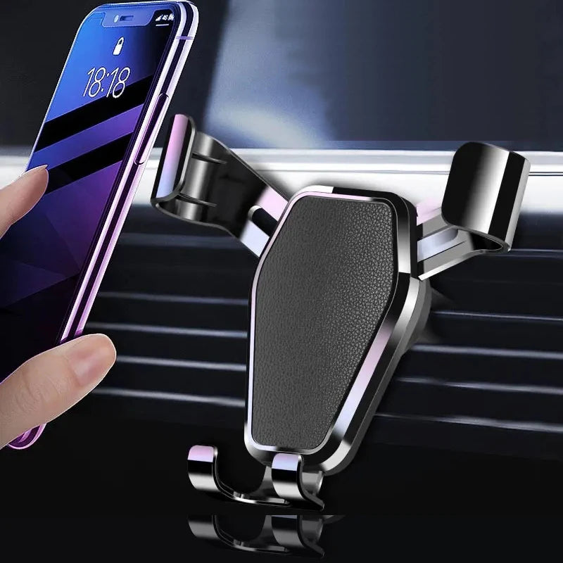 Universal Gravity Car Phone Holder – Automatic Air Vent Mount for Hands-Free Navigation